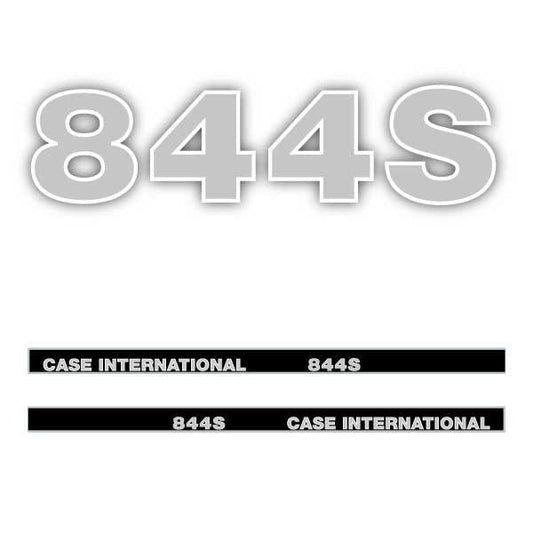 Case International 844S Aftermarket Replacement Tractor Decal (Sticker) Set replacement decal set