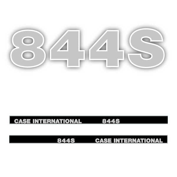 Case International 844S Aftermarket Replacement Tractor Decal (Sticker) Set replacement decal set