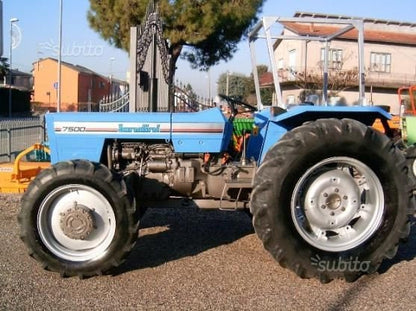 Landini 7500 Maxiblok MK2 Aftermarket Replacement Tractor Decal (Sticker) Set