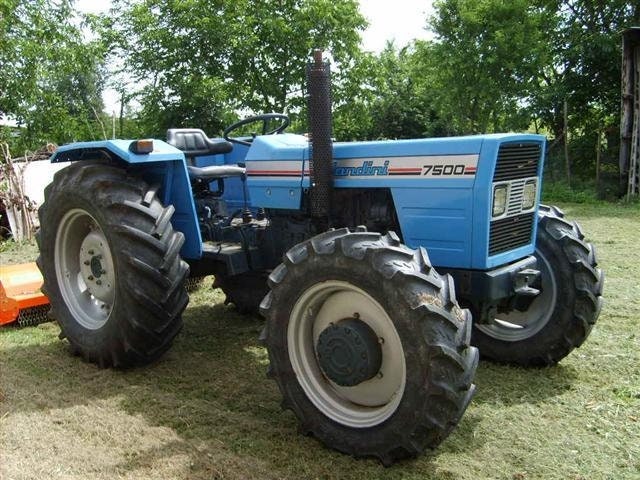 Landini 7500 Maxiblok MK2 Aftermarket Replacement Tractor Decal (Sticker) Set