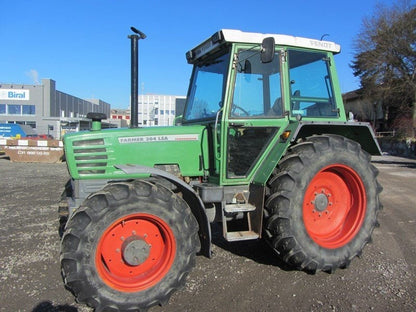 Fendt Farmer 304 LSA Turbomatik Silver Aftermarket Replacement Tractor Decal Sticker Set