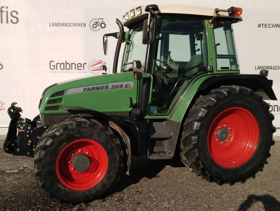 Fendt Farmer 309 Ci Turbomatik 2003 Silver Aftermarket Replacement Tractor Decal Sticker Set