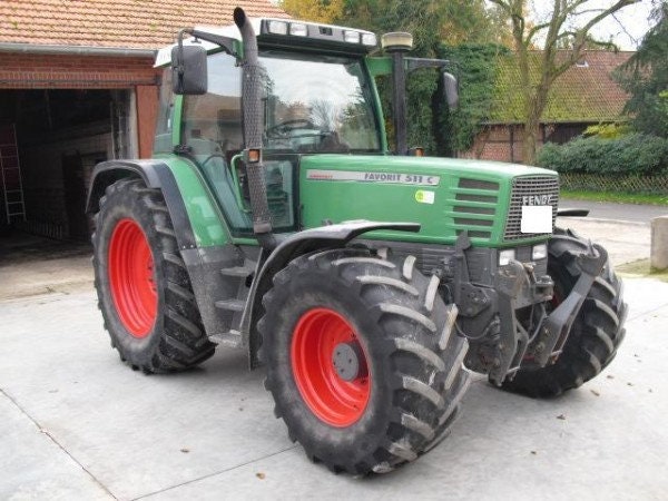 Fendt Favorit 511C Turboshift Aftermarket Replacement Tractor Decal Sticker Set