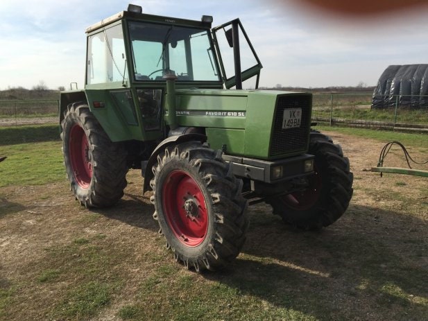 Fendt Favorit 610 SL Turbomatik Aftermarket Replacement Tractor Decal Sticker Set