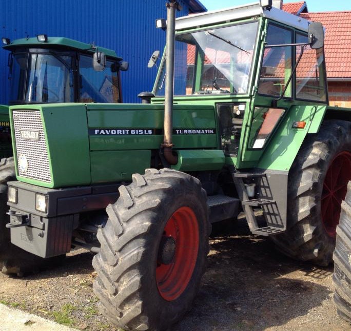 Fendt Favorit 615 LS Turbomatik Aftermarket Replacement Tractor Decal Sticker Set