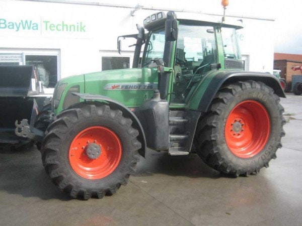 Fendt 716 Vario TMS (2004) Aftermarket Replacement Tractor Decal Sticker Set