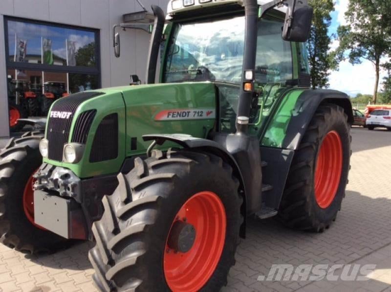 Fendt 712 Vario Red Aftermarket Replacement Tractor Decal Sticker Set ...