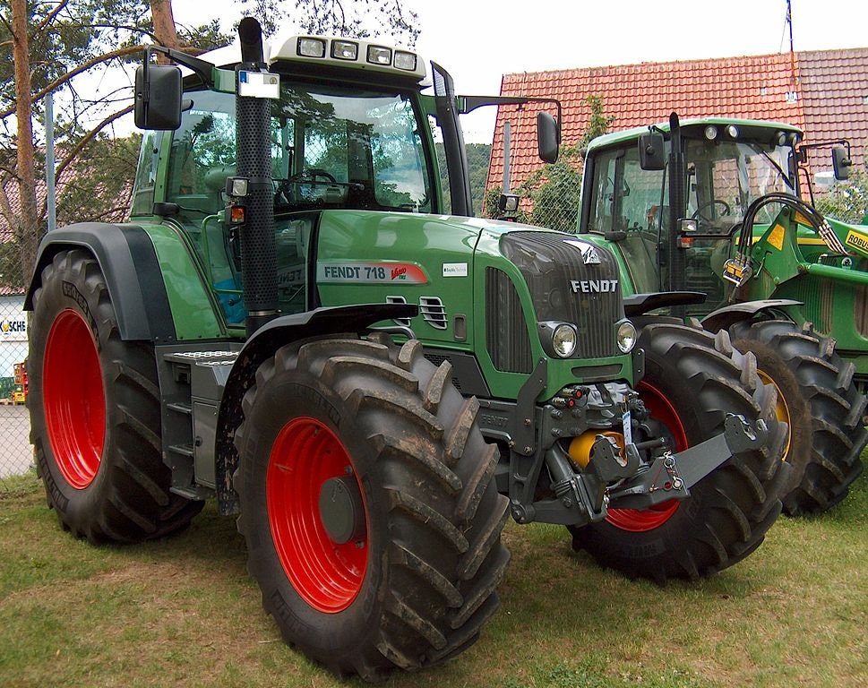 Fendt 718 Vario TMS Aftermarket Replacement Tractor Decal Sticker Set