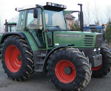 Fendt Farmer 310 Turbomatik Silver Aftermarket Replacement Tractor Decal Sticker Set