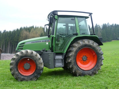 Fendt Farmer 308 Ci Turbomatik 2003 Silver Aftermarket Replacement Tractor Decal Sticker Set