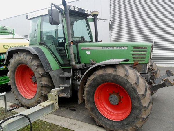 Fendt Favorit 514C Turboshift Aftermarket Replacement Tractor Decal Sticker Set