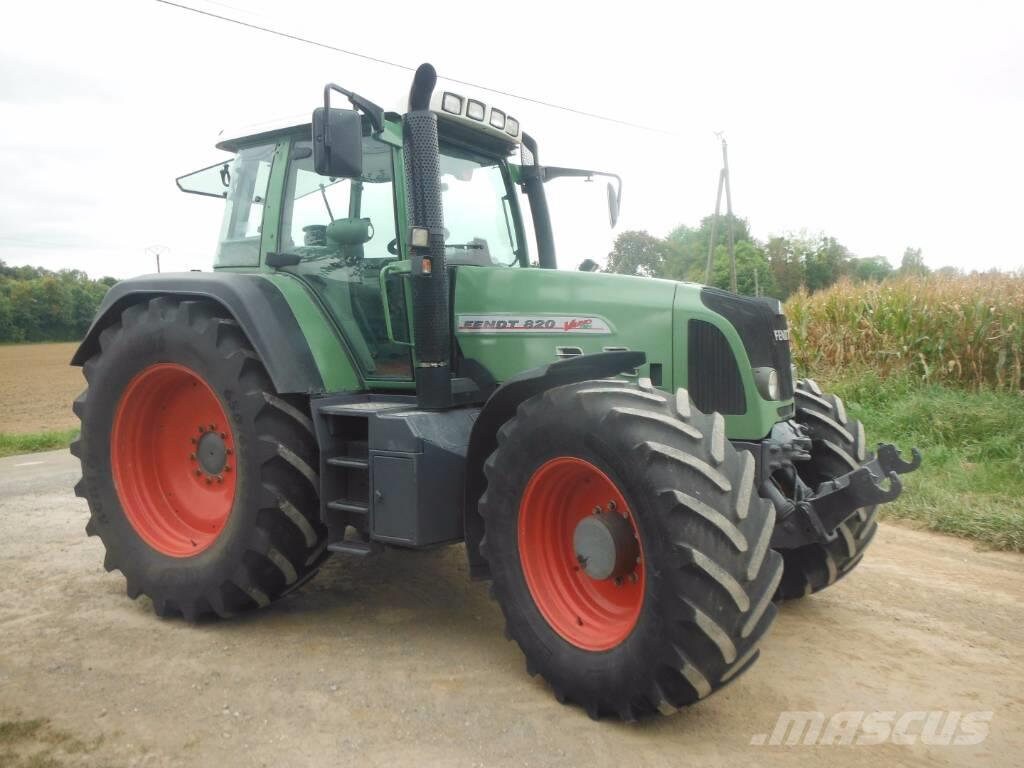 Fendt 820 Vario TMS (2004) Aftermarket Replacement Tractor Decal Sticker Set