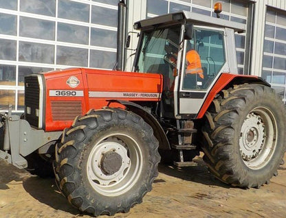 Massey Ferguson 3690 Aftermarket Replacement Tractor Decal (Sticker) Set