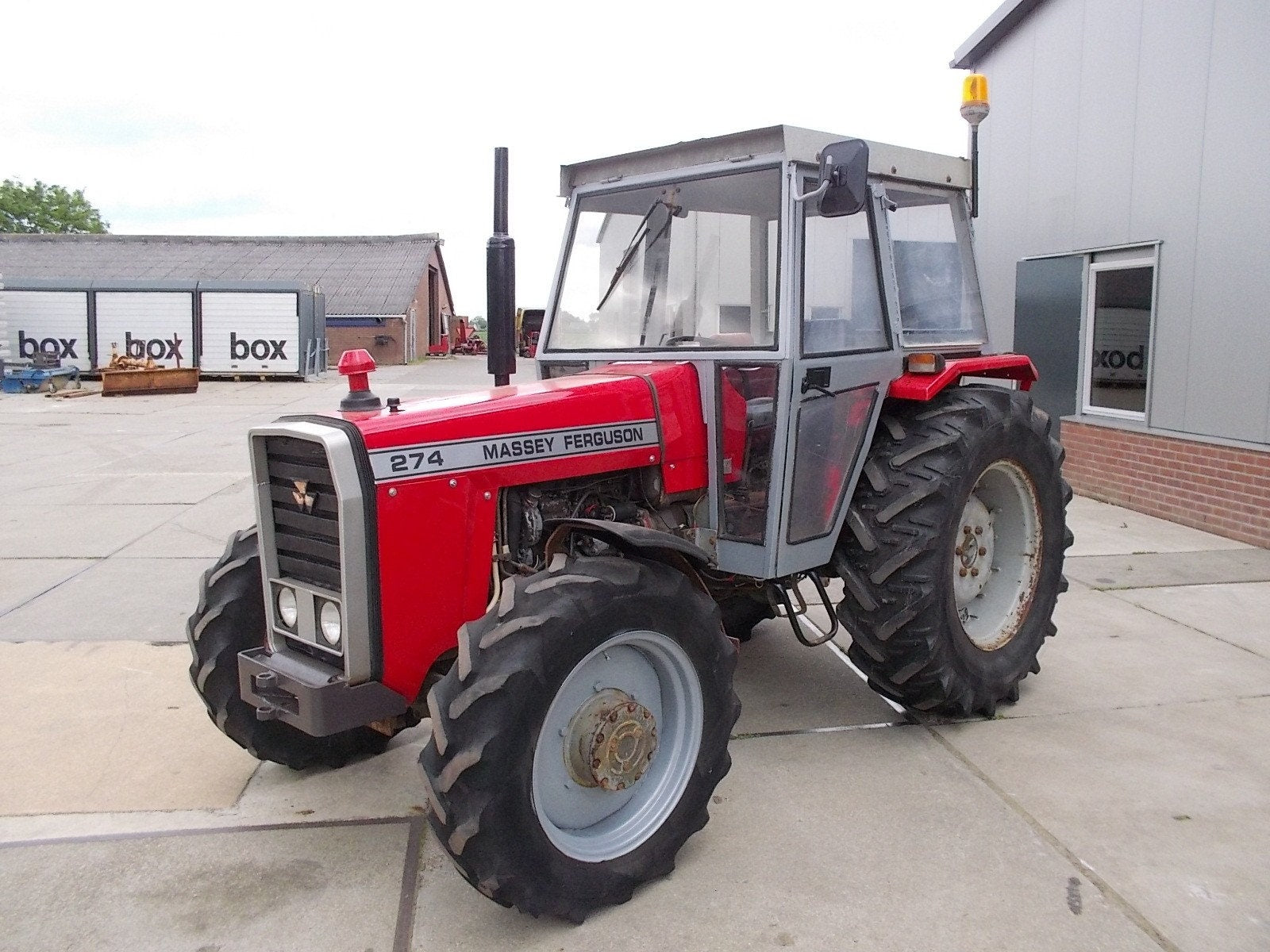 Massey Ferguson 274 Maxiblok Aftermarket Replacement Tractor Decal (Sticker) Set