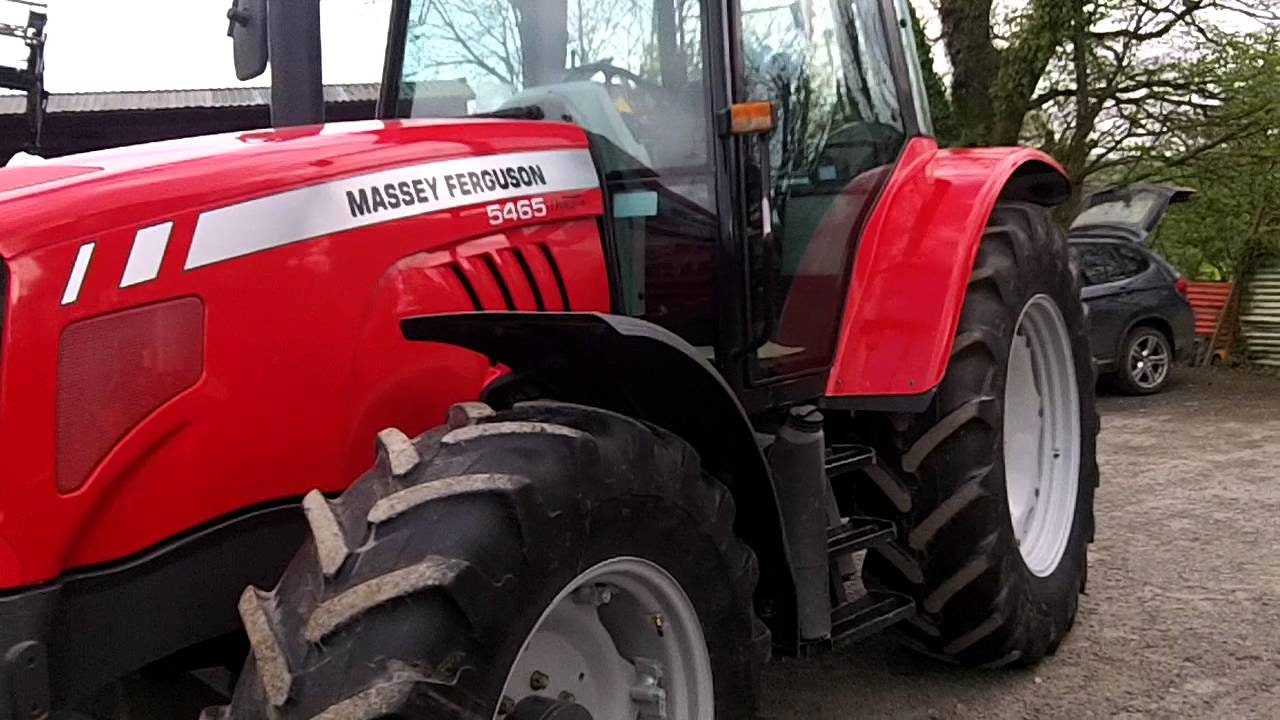 Massey Ferguson 5465 Dyna Aftermarket Replacement Tractor Decal (Sticker) Set