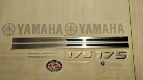 Yamaha 175 Four Stroke (2013) Outboard Decal Sticker Set