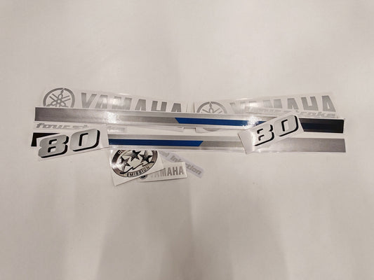 Yamaha 80 Four Stroke (2013) Outboard Decal Sticker Set