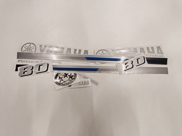 Yamaha 80 Four Stroke (2013) Outboard Decal Sticker Set
