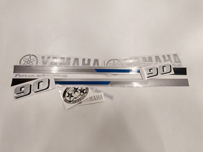 Yamaha 90 Four Stroke (2013) Outboard Decal Sticker Set