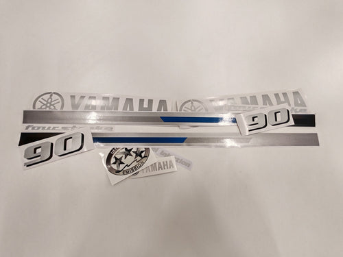 Yamaha 90 Four Stroke (2013) Outboard Decal Sticker Set