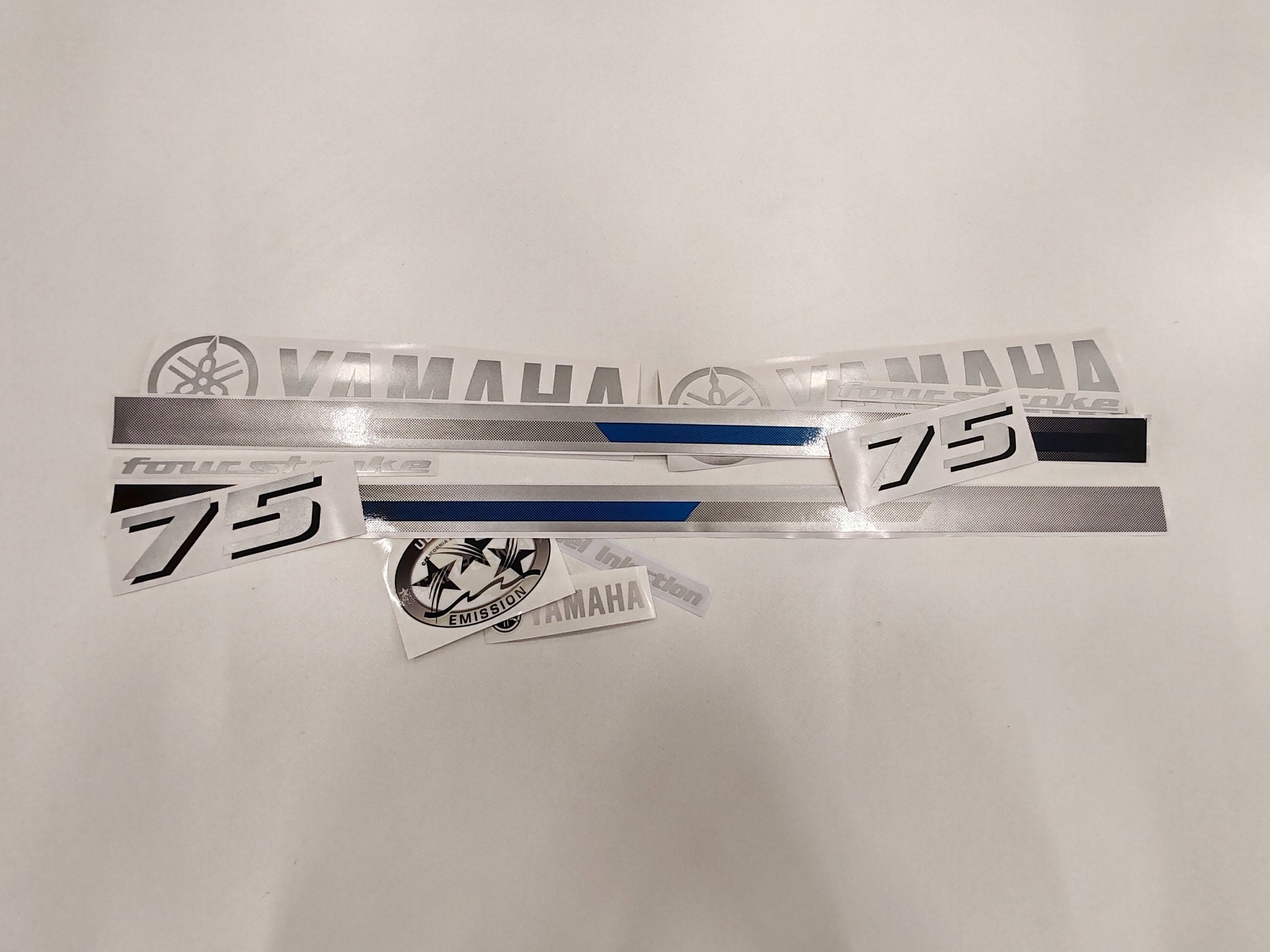 Yamaha 75 Four Stroke (2013) Outboard Decal Sticker Set