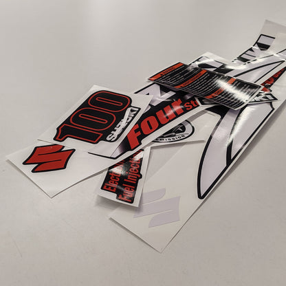 Suzuki 100 Four Stroke (2004) Aftermarket Replacement Outboard Decal Sticker Set