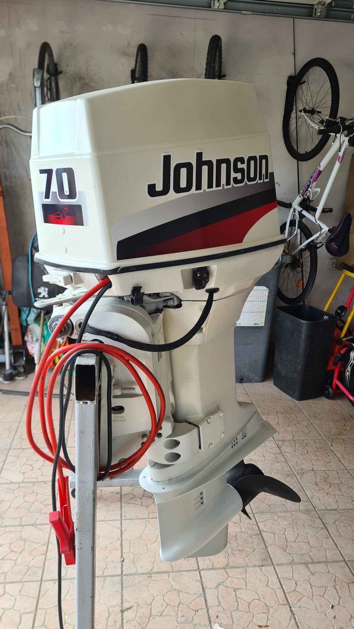 Johnson 70 Outboard (1997) Aftermarket Replacement Decal / aufkleber / adesivo / Sticker Set