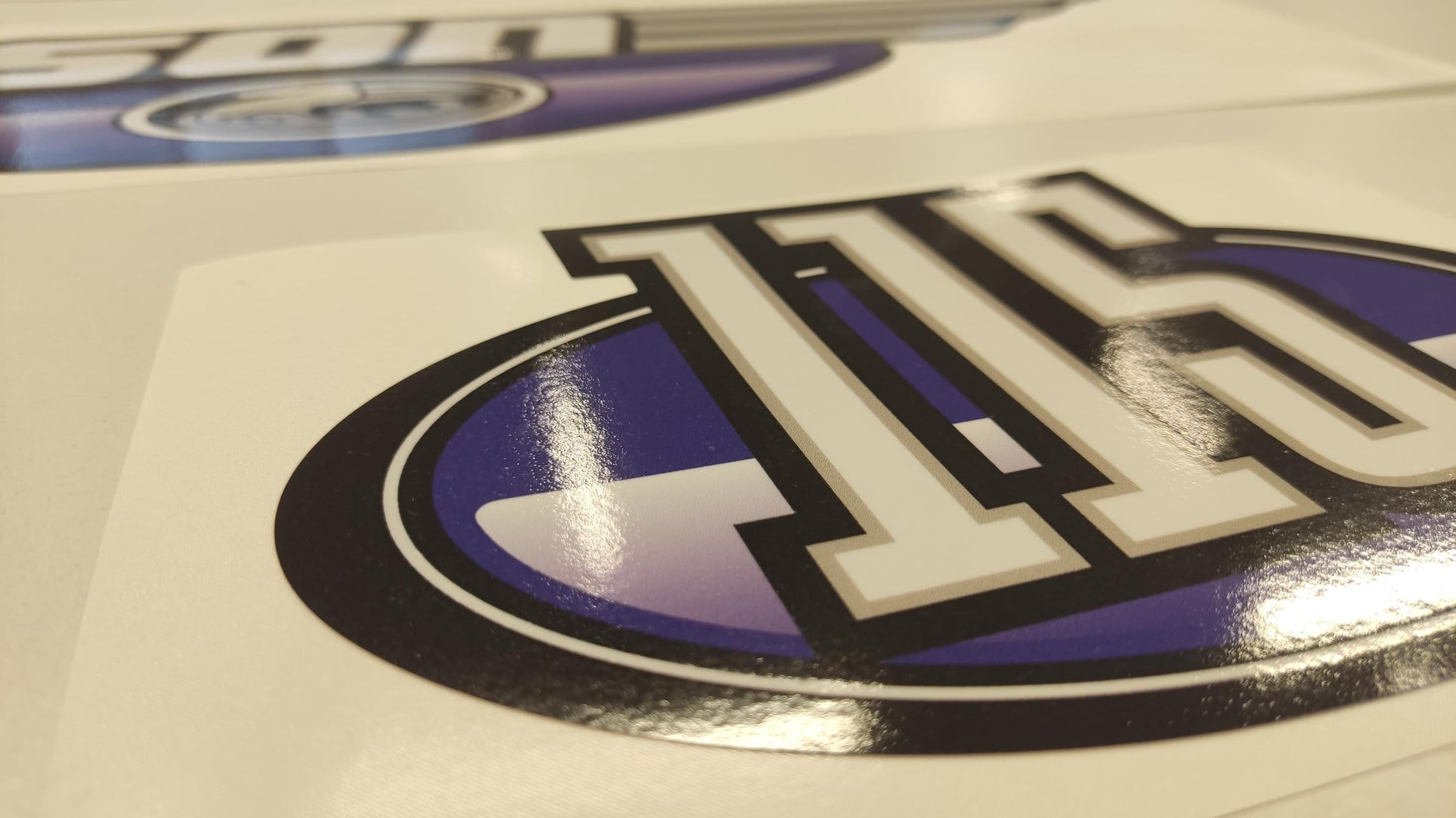 Johnson 115 Outboard (1992 - 2000) Blue Aftermarket Replacement Decal / aufkleber / adesivo / Sticker Set