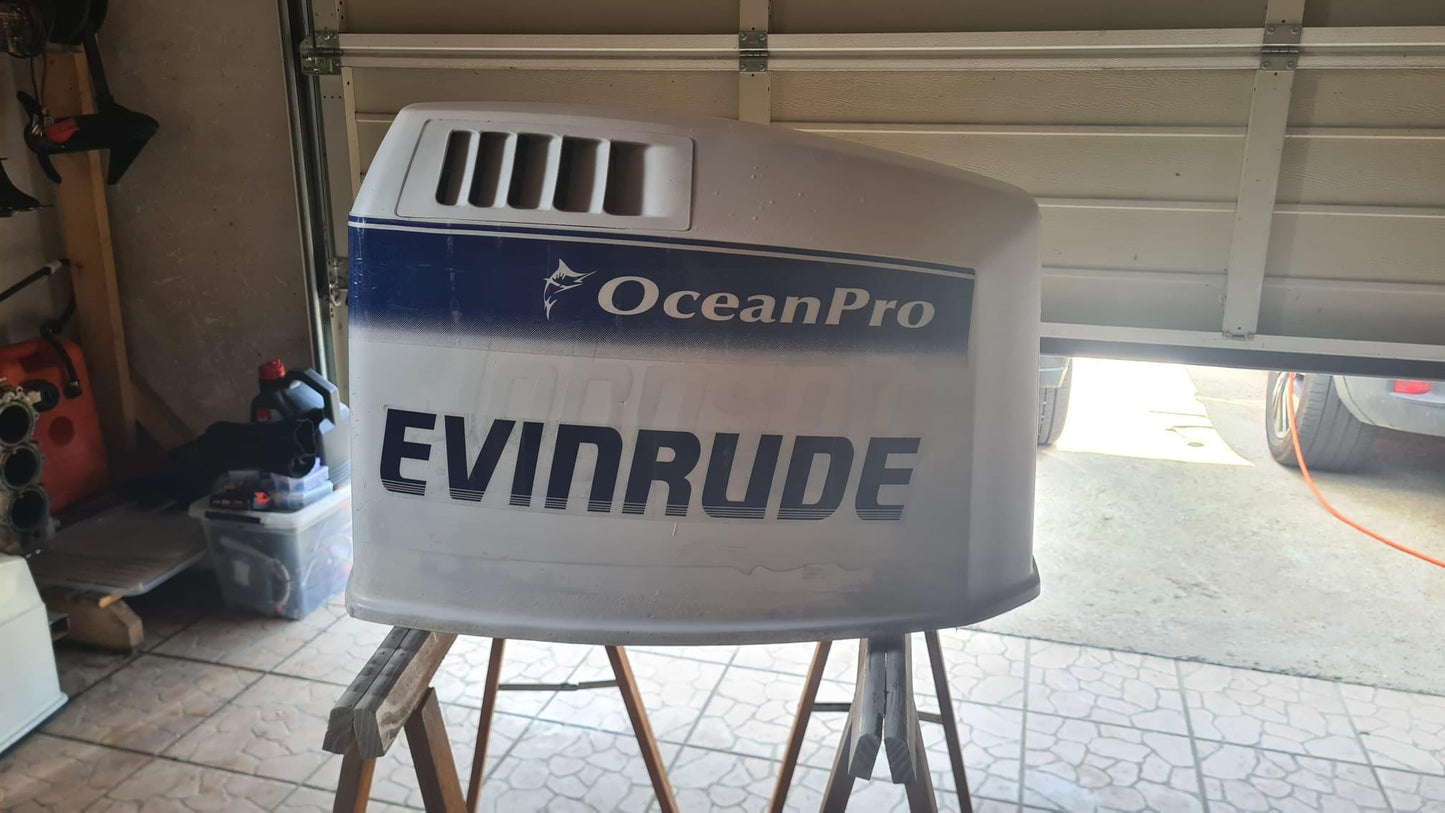 Evinrude 150 V6 Ocean Pro (1998) Aftermarket Replacement Decals / aufkleber / adesivo / sticker set