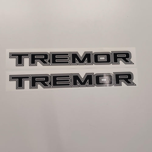 Tremor Aftermarket Replacement Decals for Truck Bed Side 2pcs / Sticker Set