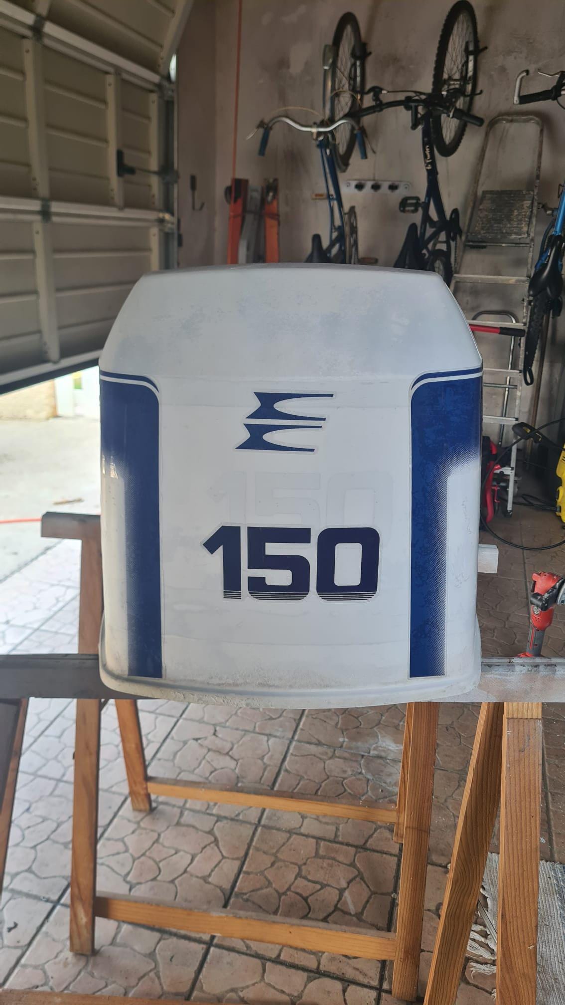 Evinrude 150 V6 Ocean Pro (1998) Aftermarket Replacement Decals / aufkleber / adesivo / sticker set