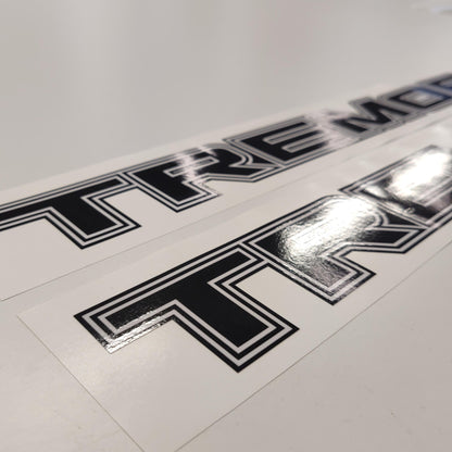 Tremor Aftermarket Replacement Decals for Truck Bed Side 2pcs / Sticker Set