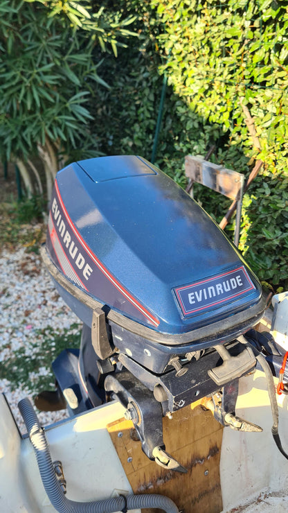 Evinrude 15 (1989-1991) aftermarket replacement decal / aufkleber / adesivo / sticker set