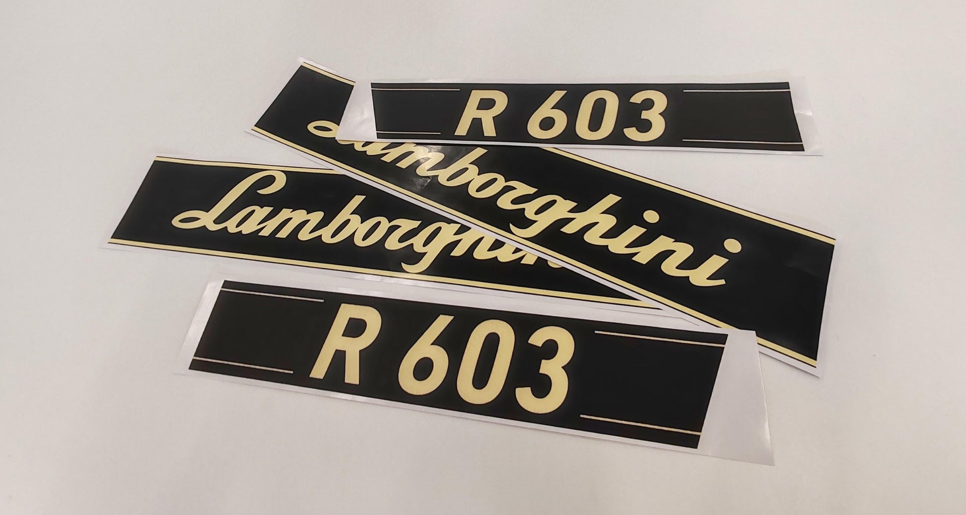 Lamborghini R603 Aftermarket Replacement Tractor Decal (Sticker) Set