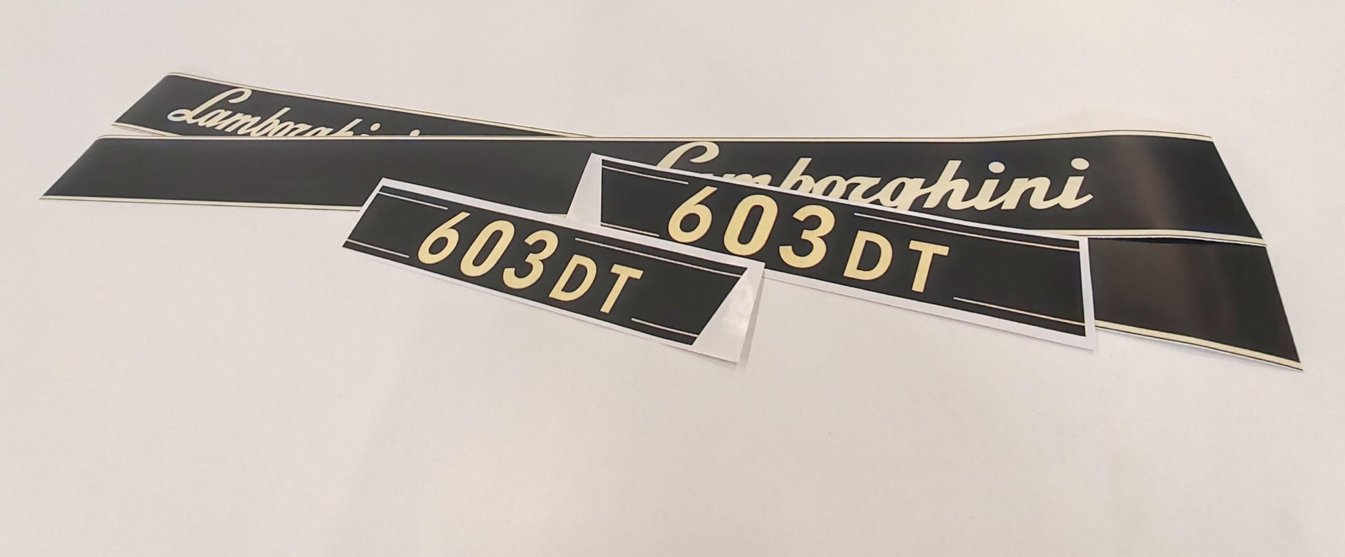 Lamborghini 603DT Aftermarket Replacement Tractor Decal (Sticker) Set