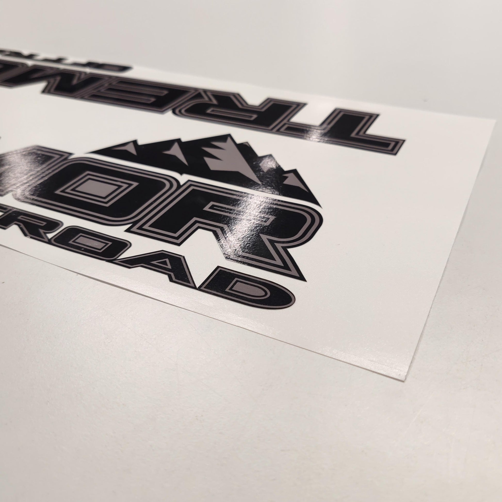 Tremor Offroad Aftermarket Replacement Black Decals for Truck Bed Side 2pcs / Sticker Set