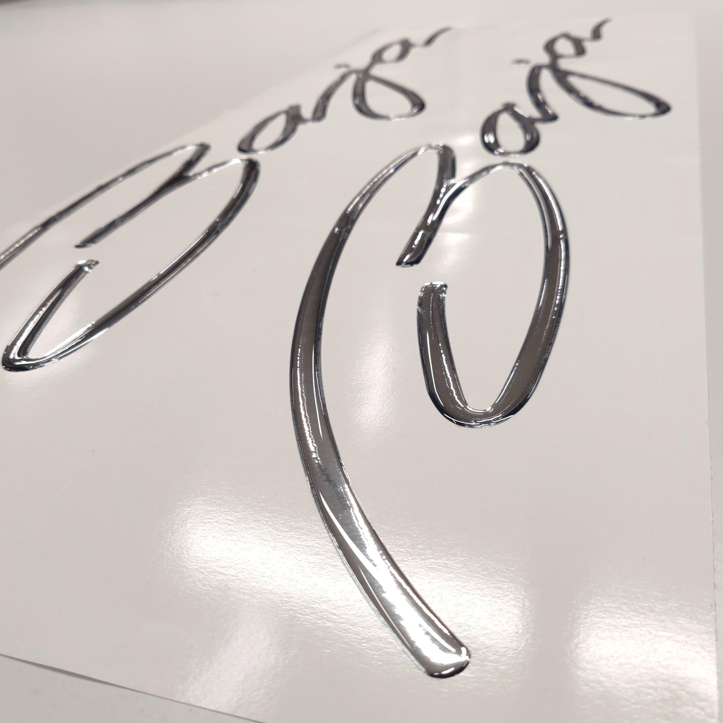 Baja Boat 3D Aftermarket Replacement Decals Domed 2pcs / Sticker Resin Set