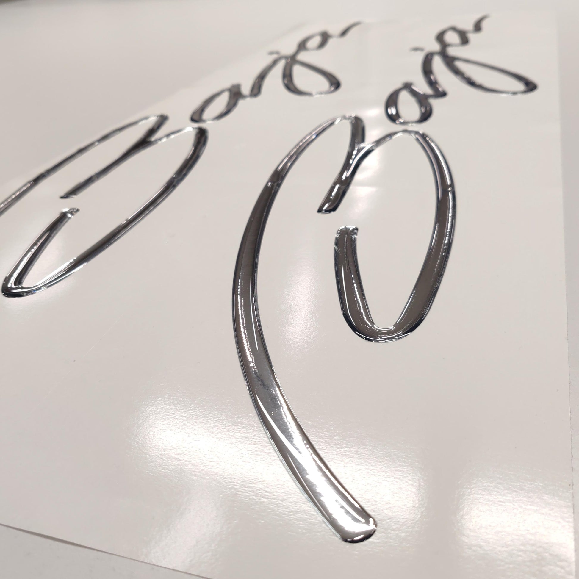 Baja Boat 3D Aftermarket Replacement Decals Domed 2pcs / Sticker Resin Set