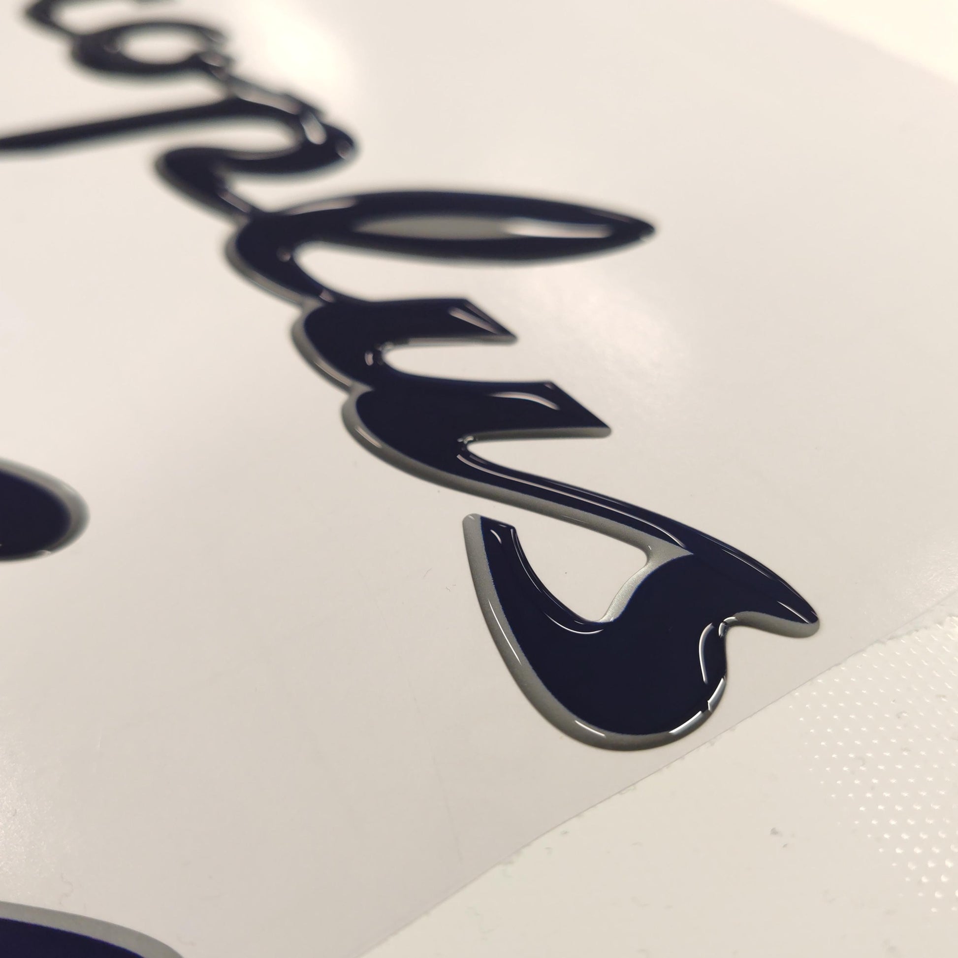 Deutz-Fahr Agroplus 100 3D Font Resin Aftermarket Replacement Tractor Decal (Sticker) Set