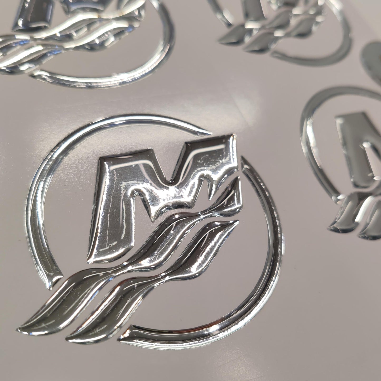 Mercury 200 Verado (2017) 3D Aftermarket Replacement Outboard Decal Sticker Set