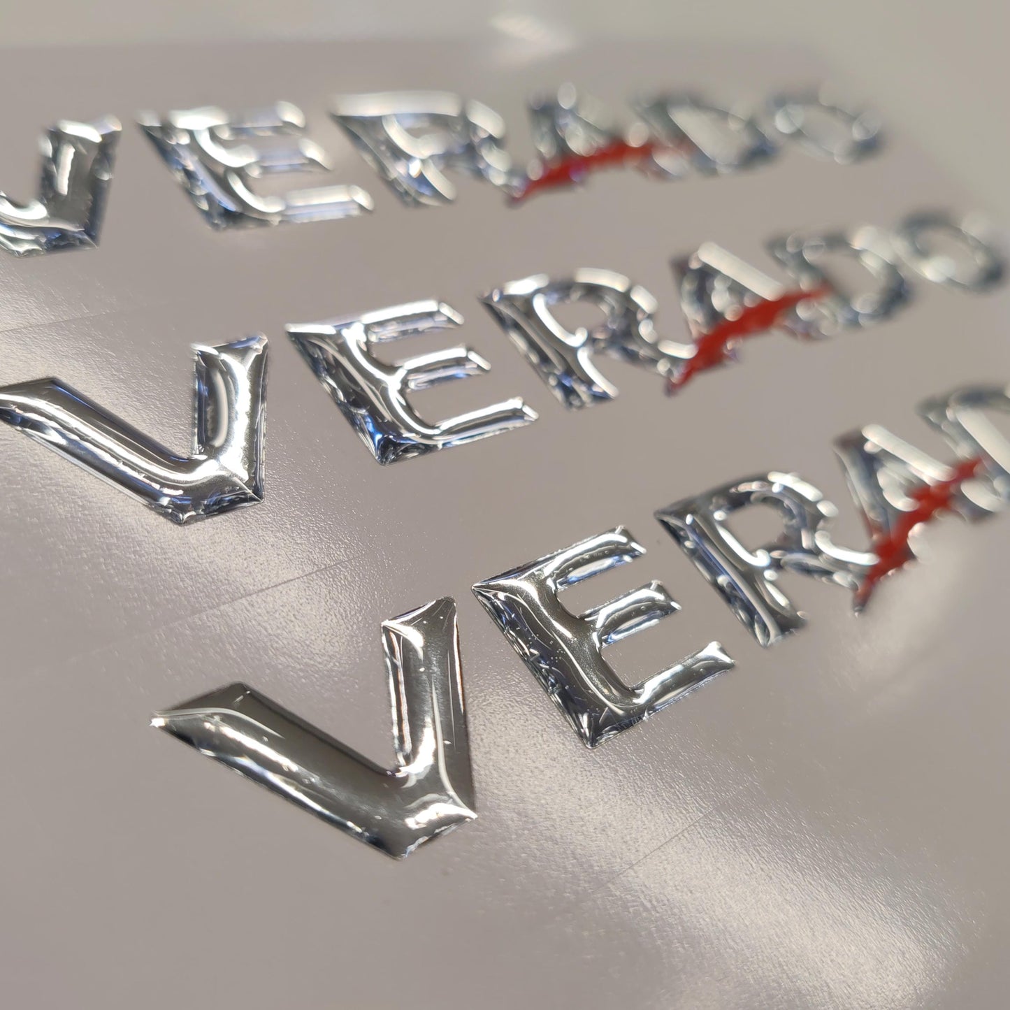Mercury 250 Verado (2017) 3D Aftermarket Replacement Outboard Decal Sticker Set