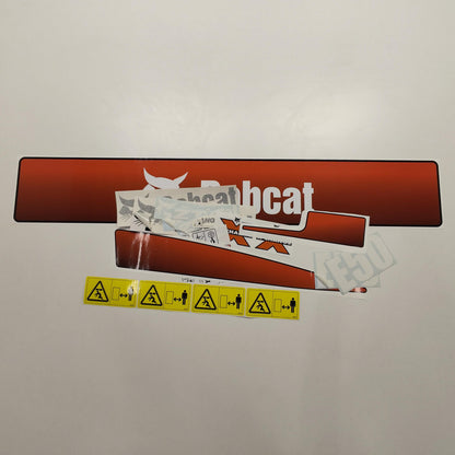Aftermarket E50 Bobcat Mini Excavator Compact Decals / Aufkleber / Adesivo / Sticker / Replacement Set (older model) Reprdouction