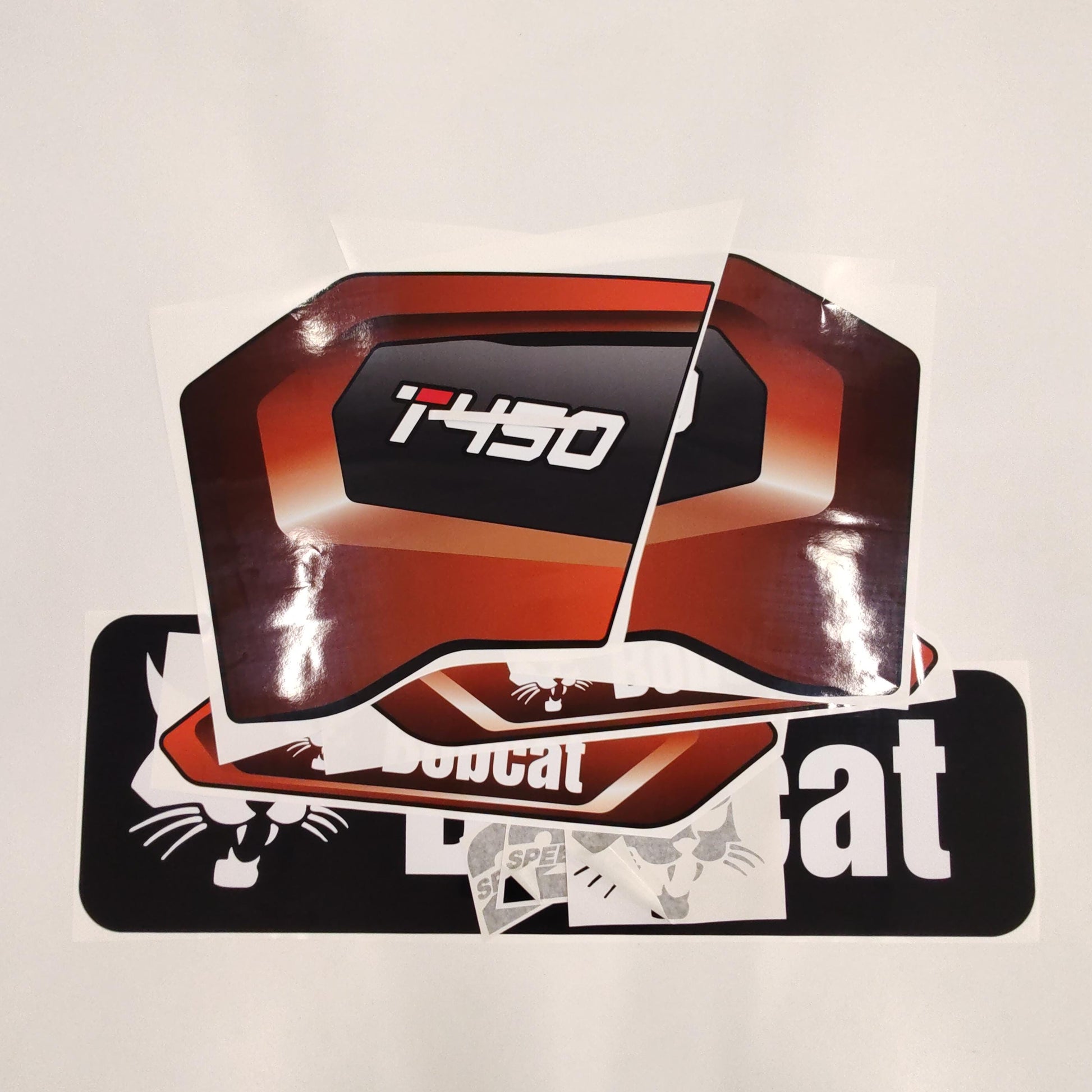 Aftermarket Decals for Bobcat T450 Compact Track Loader / Aufkleber / Adesivo / Sticker / Replacement Set (M3) Reprdouction