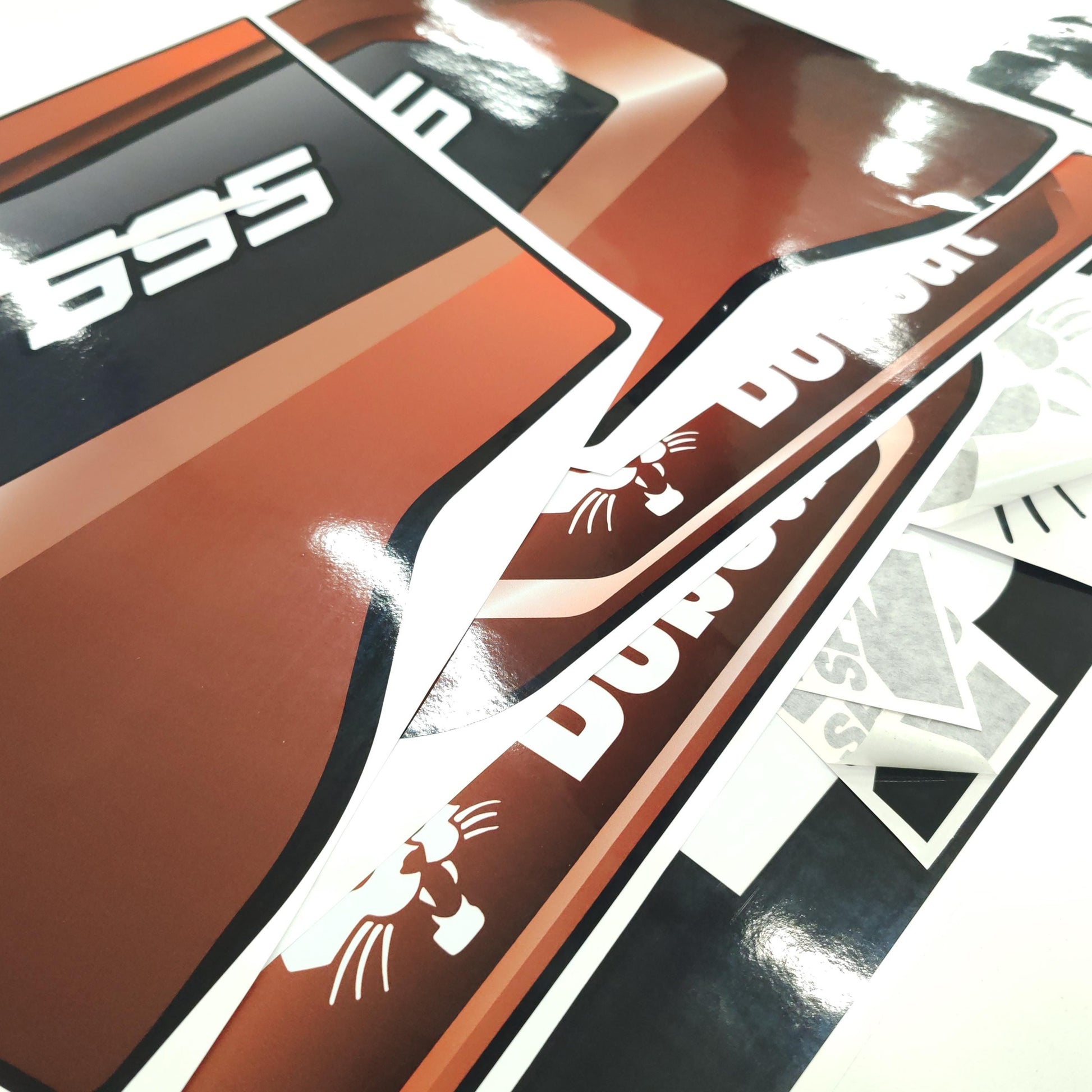 Aftermarket Decals for Bobcat T595 Compact Track Loader / Aufkleber / Adesivo / Sticker / Replacement Set (M3) Reprdouction