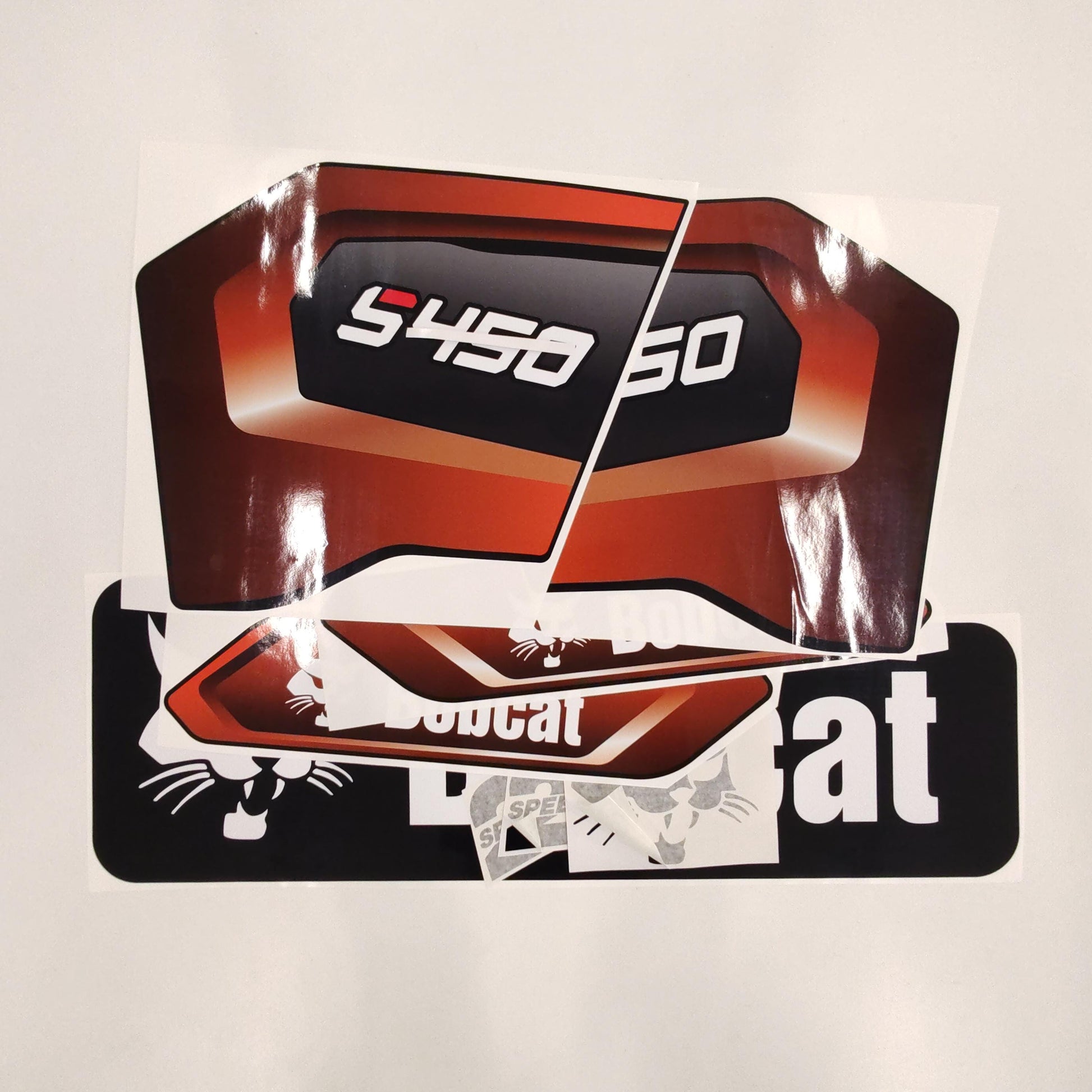Aftermarket Decals for Bobcat S450 Compact Track Loader / Aufkleber / Adesivo / Sticker / Replacement Set (M3) Reprdouction