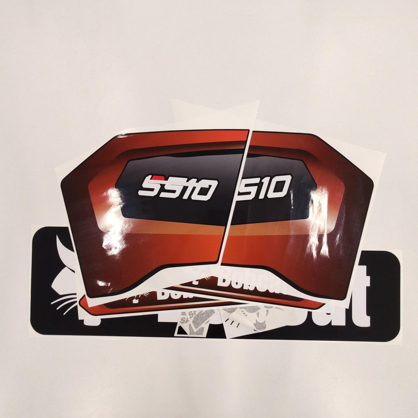 Aftermarket Decals for Bobcat S510 Compact Track Loader / Aufkleber / Adesivo / Sticker / Replacement Set (M3) Reprdouction