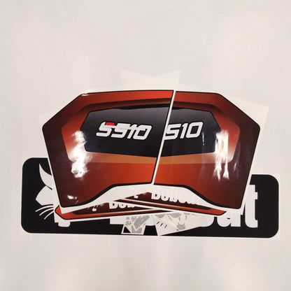 Aftermarket Decals for Bobcat S510 Compact Track Loader / Aufkleber / Adesivo / Sticker / Replacement Set (M3) Reprdouction