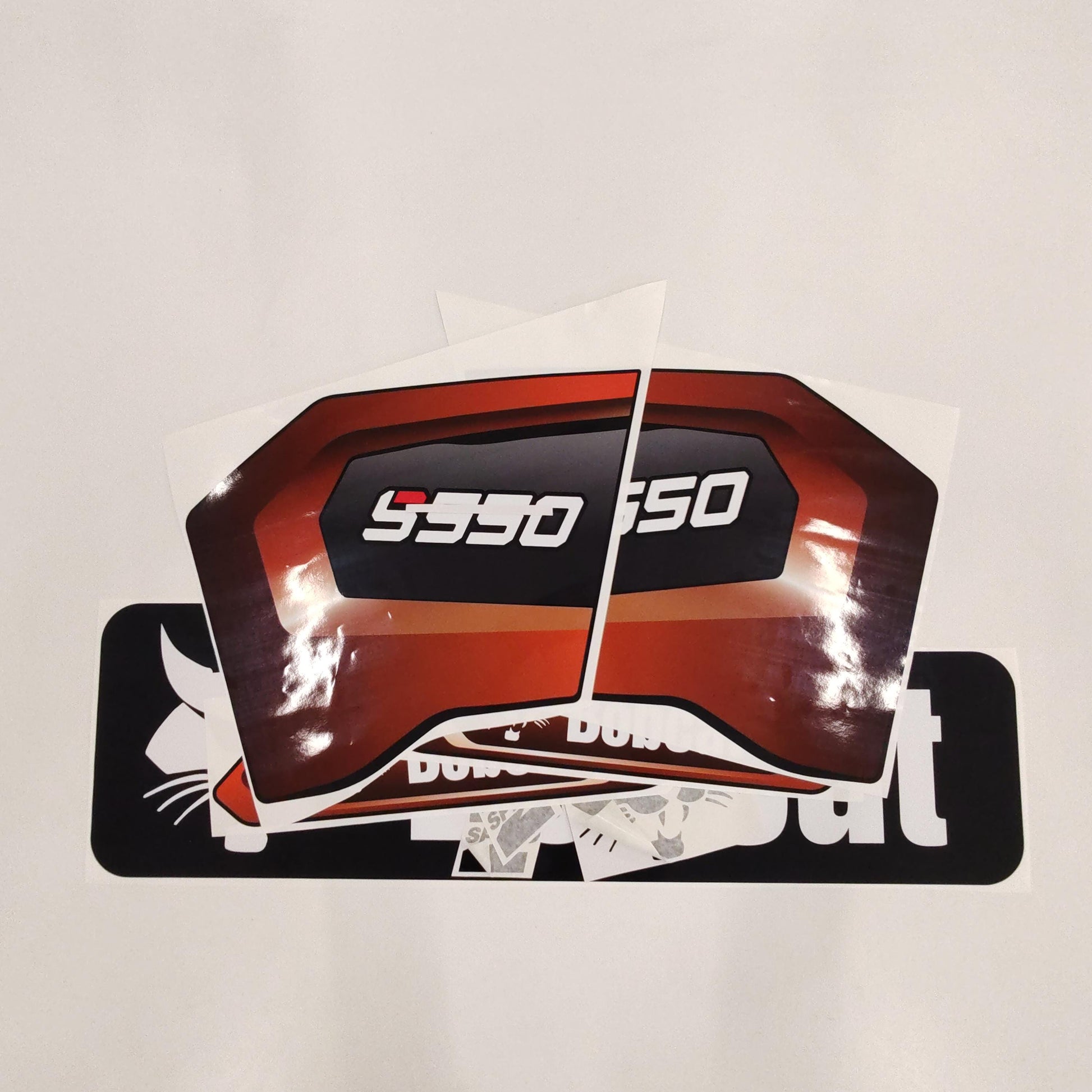 Aftermarket Decals for Bobcat S550 Compact Track Loader / Aufkleber / Adesivo / Sticker / Replacement Set (M3) Reprdouction