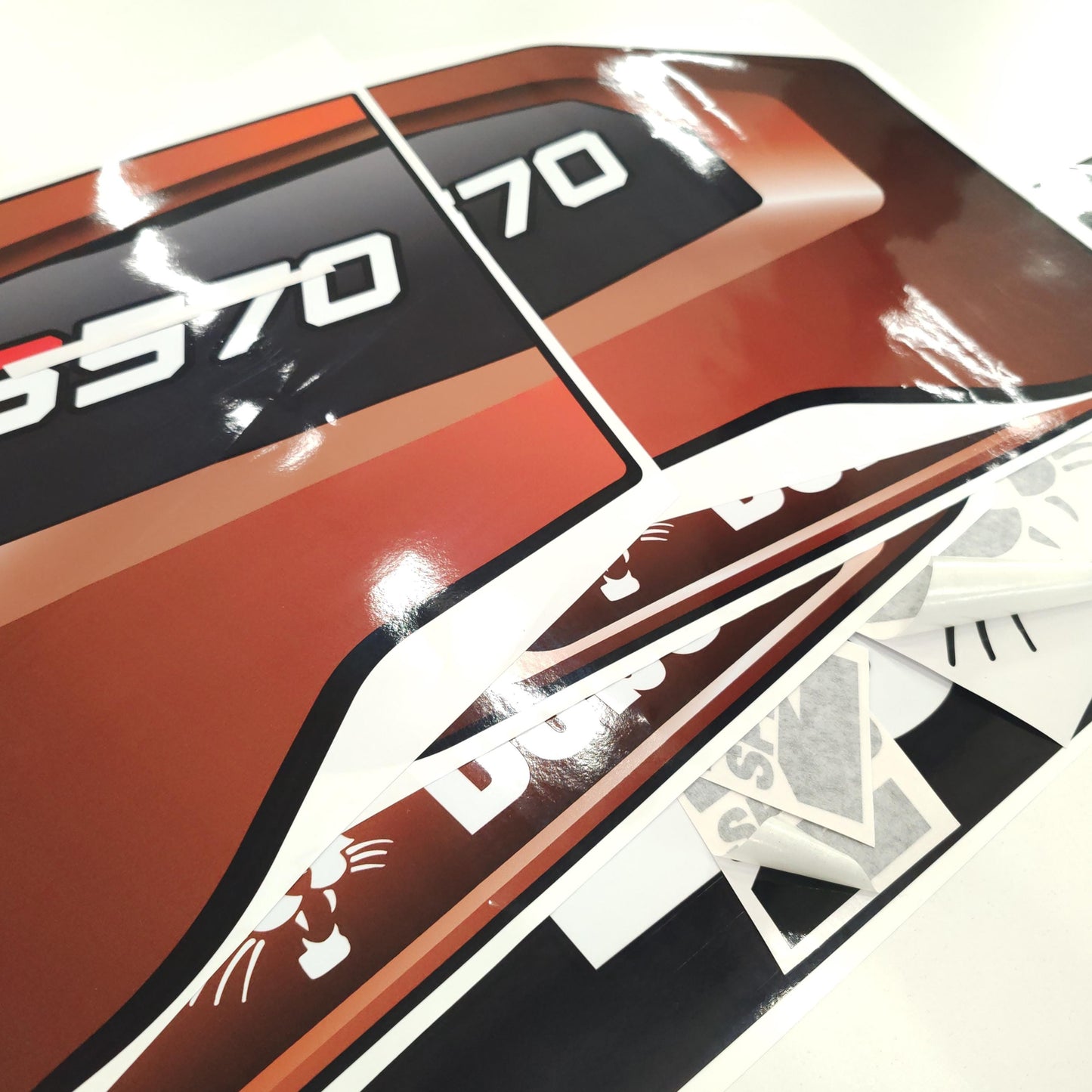 Aftermarket Decals for Bobcat S570 Compact Track Loader / Aufkleber / Adesivo / Sticker / Replacement Set (M3) Reprdouction