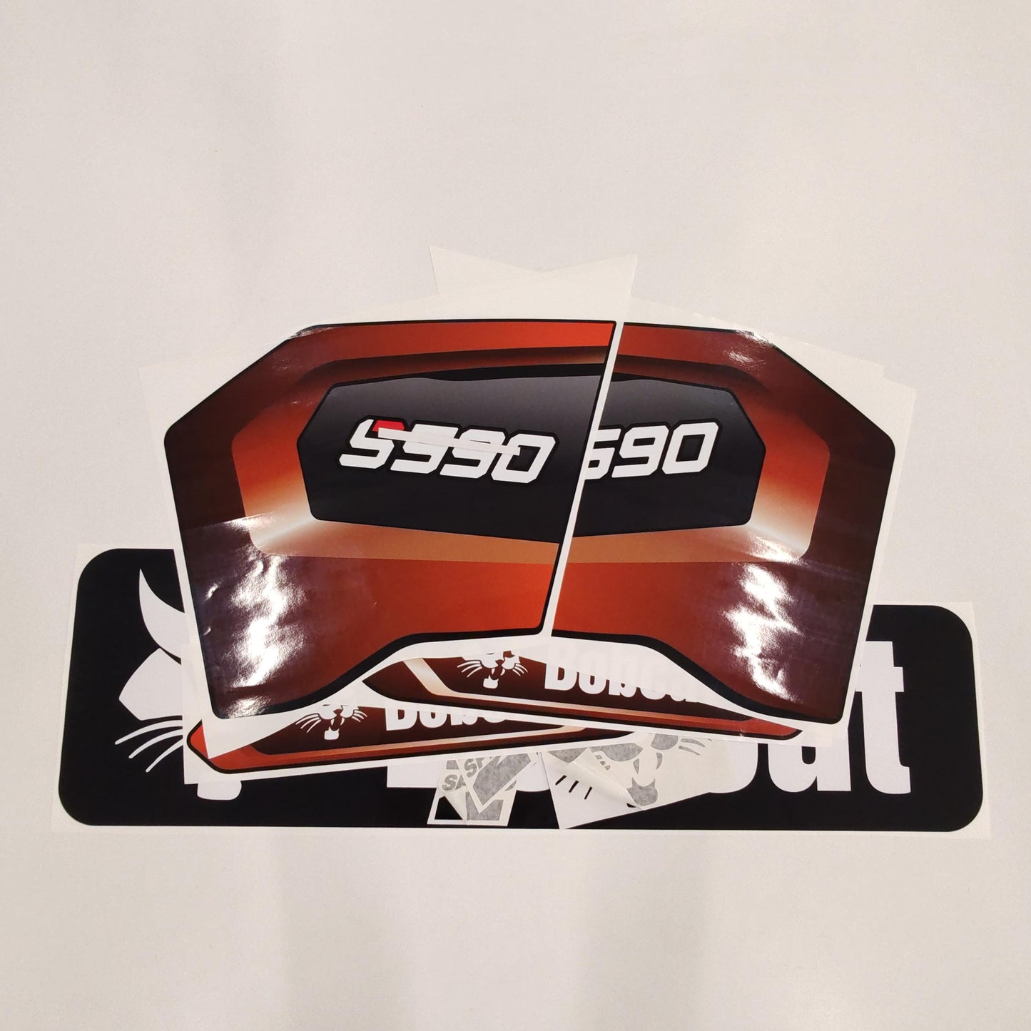 Aftermarket Decals for Bobcat S590 Compact Track Loader / Aufkleber / Adesivo / Sticker / Replacement Set (M3) Reprdouction